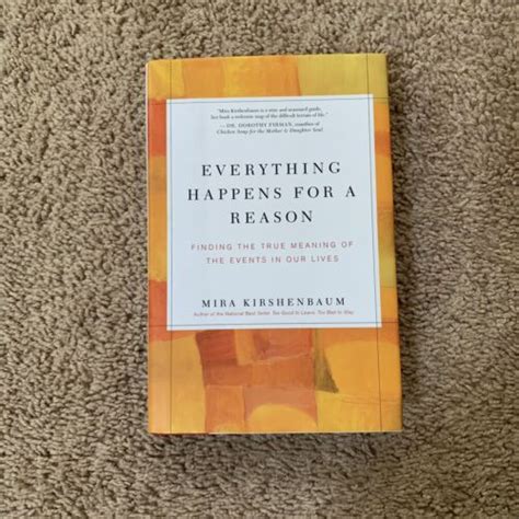 Everything Happens For A Reason By Mira Kirshenbaum Used Ebay