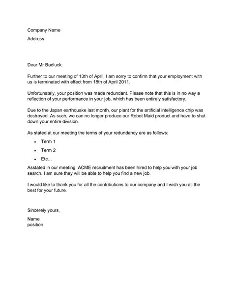 A contract outlines the full role and responsibilities of a position and provides a timeline of employment. 35 Perfect Termination Letter Samples [Lease, Employee ...