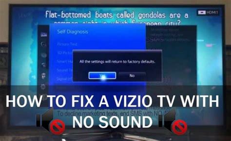 How To Fix A Vizio Tv With No Sound Boomspeaker