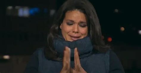 CNN Anchor Sara Sidner Breaks Down In Tears Live On Air While Reporting On COVID Pandemic Watch