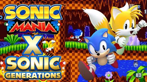 Sonic Mania Mods ¡classic Sonic De Generations Youtube
