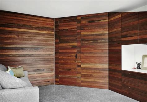 Multicolor Wood Wall Treatment Interior Design Ideas