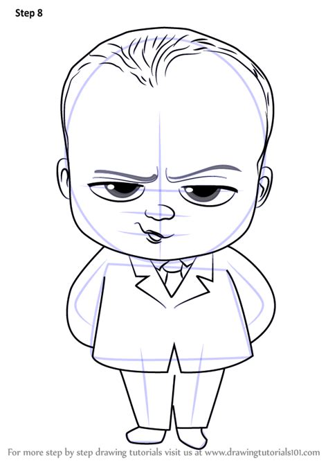 How to draw a face. Learn How to Draw Baby Boss from The Boss Baby (The Boss ...