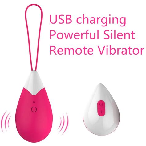 10 Mode Silent Remote Vibrators Wireless Vibrating Egg Female Erotic