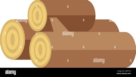 Log Pile Stock Vector Images Alamy