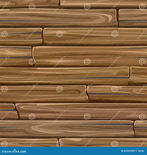 Wood Planks Background Cartoon Vector 46039257