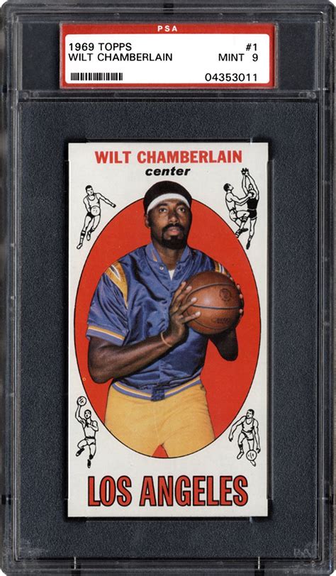 We do our best to show details. 1969 Topps Wilt Chamberlain | PSA CardFacts™