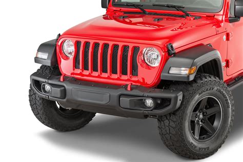 Mopar 3 Piece Rubicon Steel Front Bumper For 18 24 Jeep Wrangler Jl