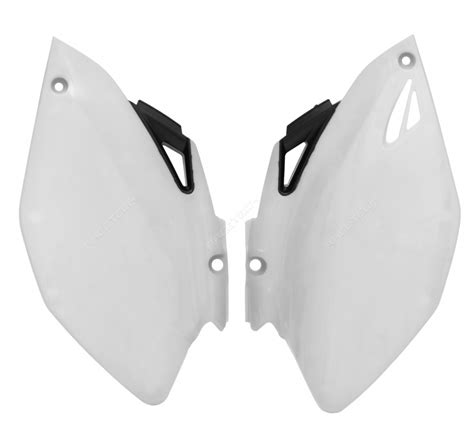 PLAQUES LATERALES BLANC YAMAHA YZF250 450 2006 2009 1000 Access