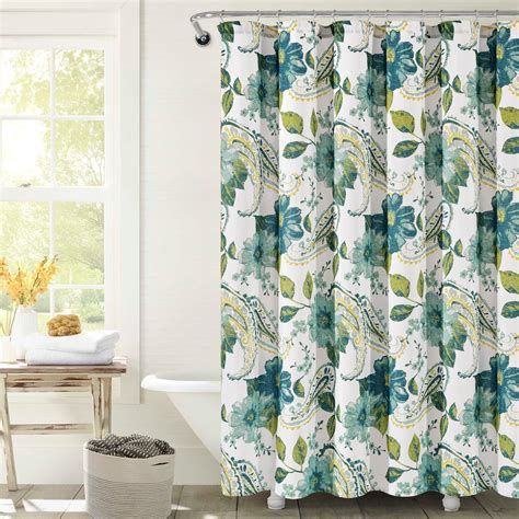 Floral Paisley Shower Curtain Lush Decor Lushdecor