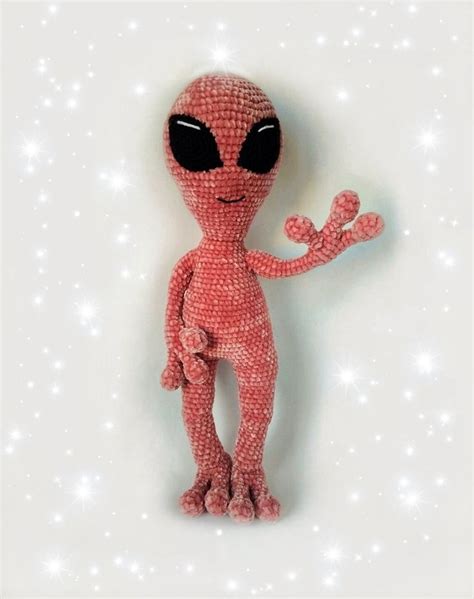 Cute Alien Plushie Toy Space Science Toy Alien Doll Ufo Decor Etsy