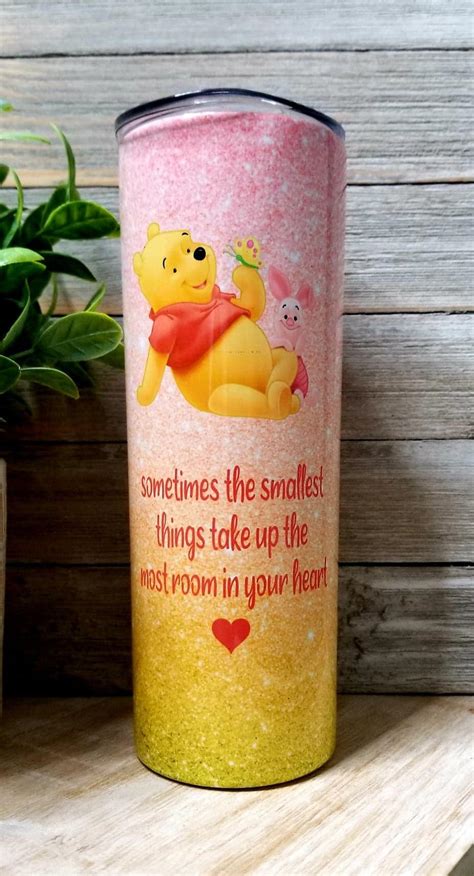 Winnie the Pooh Tumbler Birthday Tumbler Personalized - Etsy