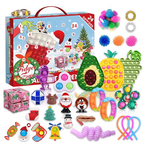 32pcs Fidget Toy Sets Advent Calendar Christmas Countdown Calendar