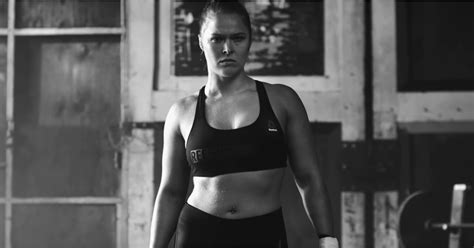 Ronda Rousey Perfect Never Reebok Commercial Popsugar Fitness