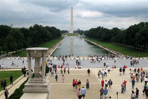 Washington Dc Washington Monument And Reflecting Pool Fro Flickr