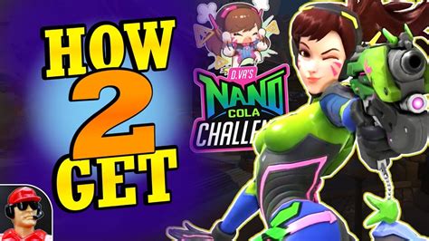 How To Get Nano Cola New Dva Skin And Sprays Overwatch Nano Cola