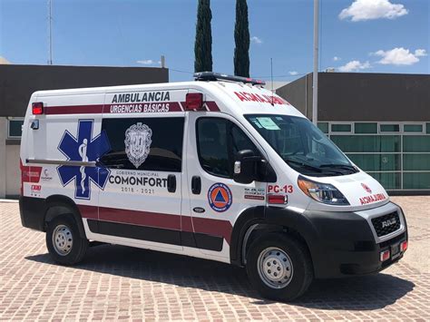 Se Suma Ambulancia A Tareas De Emergencia De Proteccion Civil