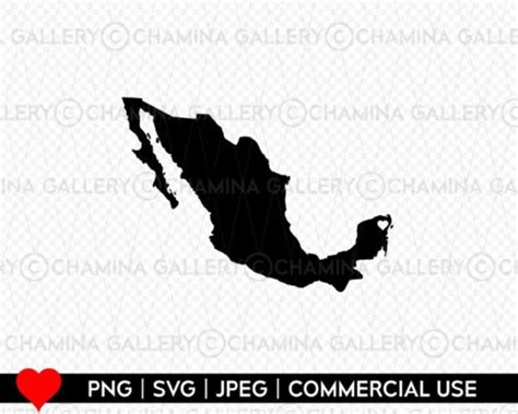 Mexico Svg Mexico Map Svg Mexico Cricut File Mexico Clipart Mexico