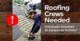 Photos of Roofing Crews Needed