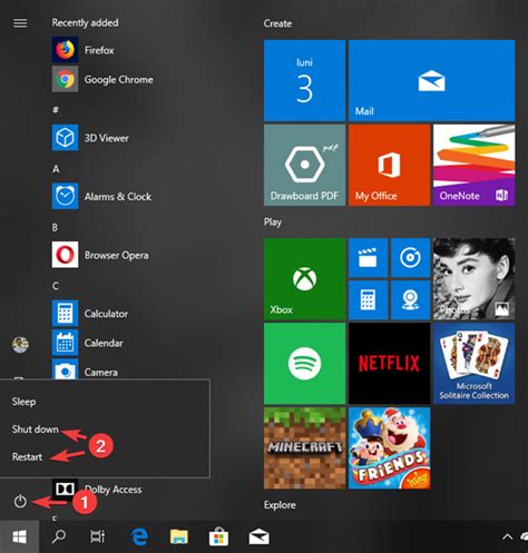 How To Shut Down Or Restart Windows 10 Laptops Tablets And Pcs 10