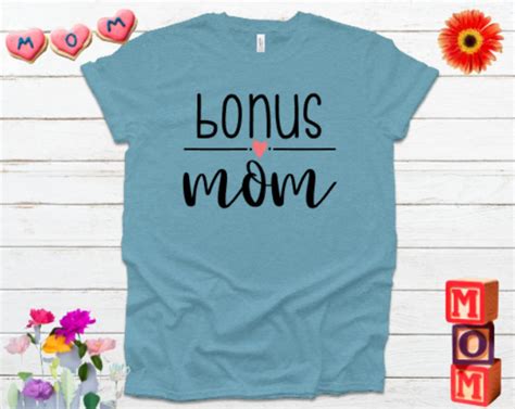 Mom T Shirt Bonus Mom Mom Shirt Mom T Funny Mom Etsy