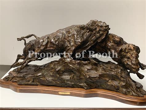 © Td Kelsey Tied Up For The Moment 2002 Bronze 28 X 18 X 15
