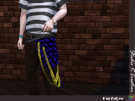 Accessories Belt For Both Genders4cc By Studio K Creation The Sims