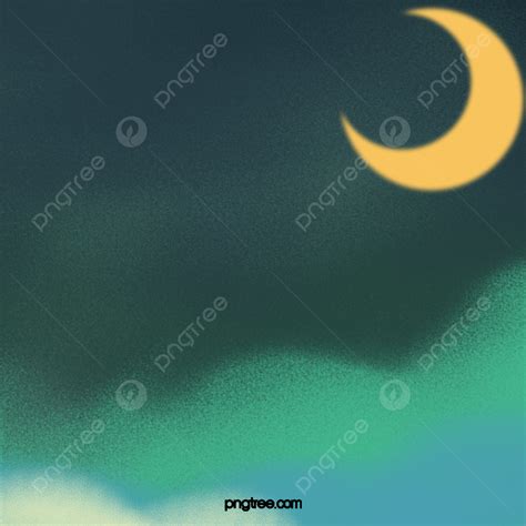 Crescent In The Night Sky Background Night Sky Night Moon Background