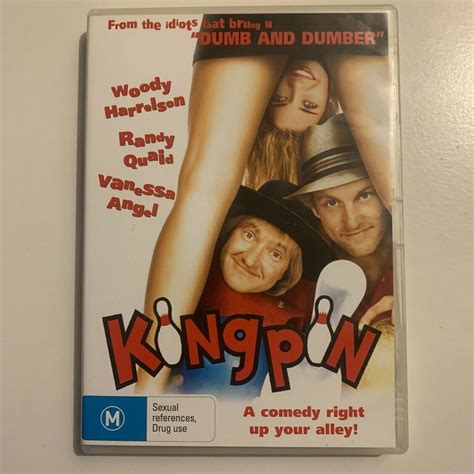 Kingpin Dvd 1996 Woody Harrelson Randy Quaid Region 4 Retro Unit