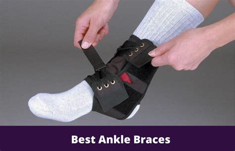 14 Best Ankle Braces For Sports Sprains And Everyday Use Updated