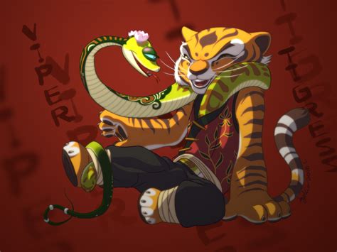 Rule 34 Dreamworks Hyhlion Kung Fu Panda Master Tigress Master Viper