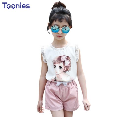 Found in tsr category 'sims 4 study sets' Hot Baby Girls Clothes 2pcs Top+pants Suit Anime Girl Suit ...