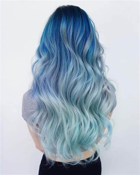 27 Super Cool Blau Ombre Frisuren Frauen Blog Hair Dye Shades Blue