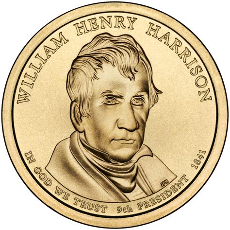 Filewilliam Henry Harrison Presidential 1 Coin Obverse