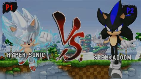 Hyper Sonic Vs Seelkadoom Pelea 2 Youtube