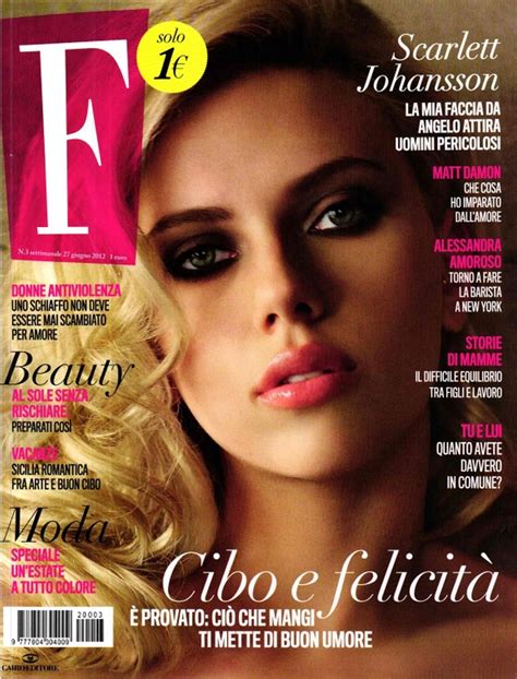 Scarlett Johansson In F Magazine Italy June 2012 Issue Hawtcelebs