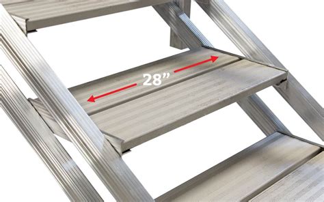 But all metals are not equal! Aluminum exterior stairs for beach, waterfront or hillside access — The Dock Doctors