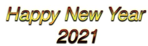 San 2021 Png Background New Year 2021 Golden Steel Number Isolated On