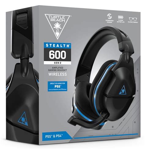 Turtle Beach Stealth 600 Gen 2 Wireless Headset For Ps5 Ps4 Game Ship