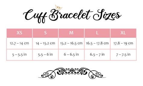 Bracelet Size Guide Uk Do You Know Your Bracelet Size Pretty Royale