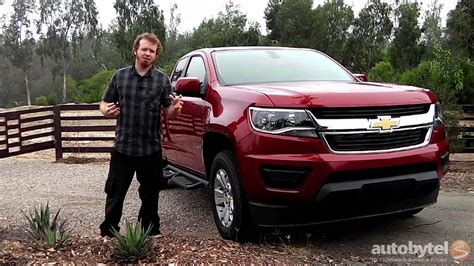 2015 Chevrolet Colorado Mid Sized Pickup Truck Test Drive Video Review
