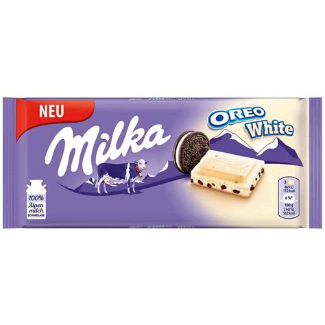 milka oreo white chocolate bar 100g lazada ph