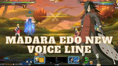 Naruto Online Madara Edo Tensei New Voice Line Youtube