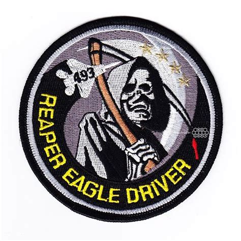 Reaper Eagle Driverthe 493d Fighter Squadron 493 Fs Nicknamed