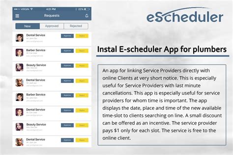 Square appointment is free for individuals, though it gets pricier for businesses with employees over 700 app integrations. E-Scheduler is a free appointment scheduling app available ...