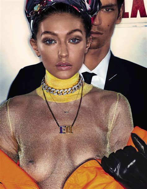 Celebrity Nudeflash Picture 2018 5 Original Gigi Hadid Vogue It 2018 05 01