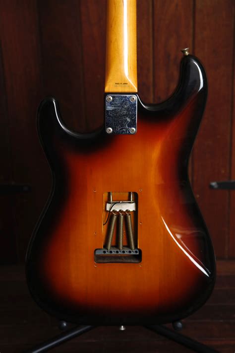 Fender Japan Stratocaster 1994 Sunburst Electric Guitar Pre Owned The