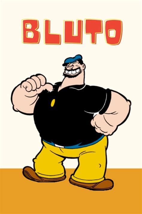 Bluto From Popeye The Sailor Man Popeye The Sailor Man Classic