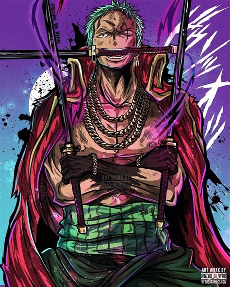 The Pirate Hunter~roronoa Zoro⚔️ Manga Anime One Piece One Piece
