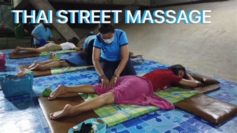 4 thai street massage by the river strong back head shoulder massage office syndrome massage